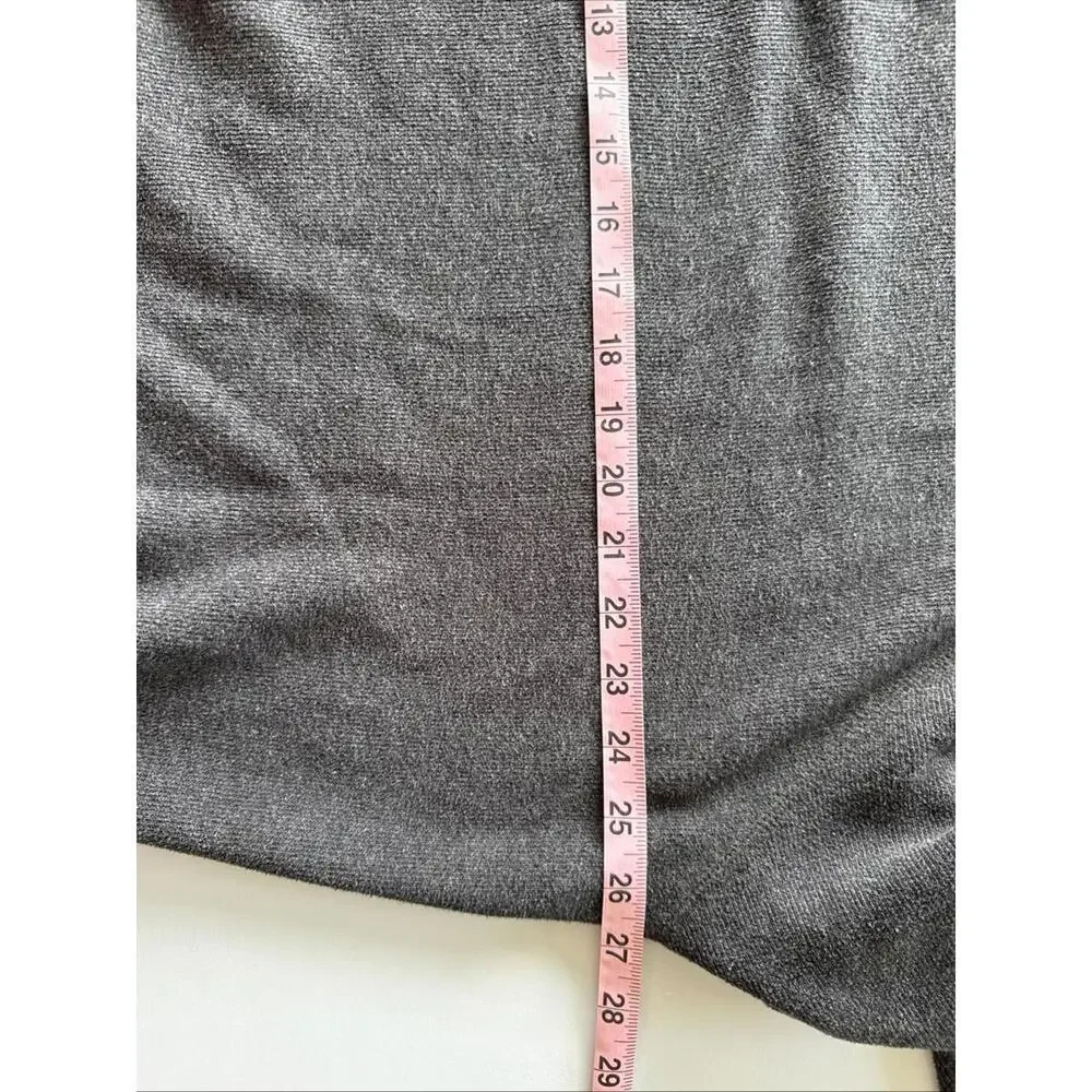 Cremieux V-Neck Knit‎ Mens XL Grey Long Sleeve Dark Academia Preppy Minimalist